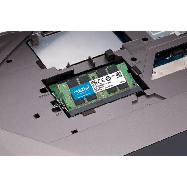 Entscheede CT16G4sfra32a sou-Dimm, 16 GB, DDR4, 3200 mhz, 260-Pinuuffer