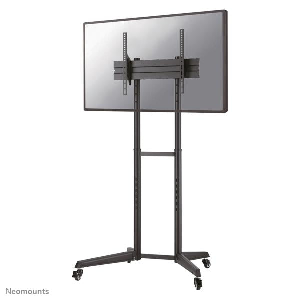 Neomounts Neomounts FL50-540BL1 Mobile Floor Stand, 37 70 Inch, Height Adjustable: 128.5-145cm