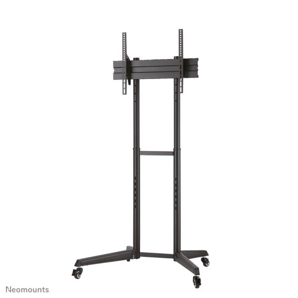 Neomounts Neomounts FL50-540BL1 Mobile Floor Stand, 37 70 Inch, Height Adjustable: 128.5-145cm