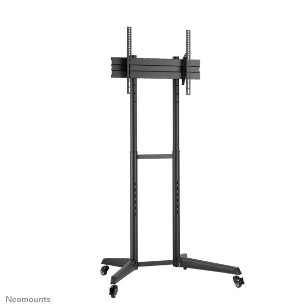 Neomounts Neomounts FL50-540BL1 Mobile Floor Stand, 37 70 Inch, Height Adjustable: 128.5-145cm
