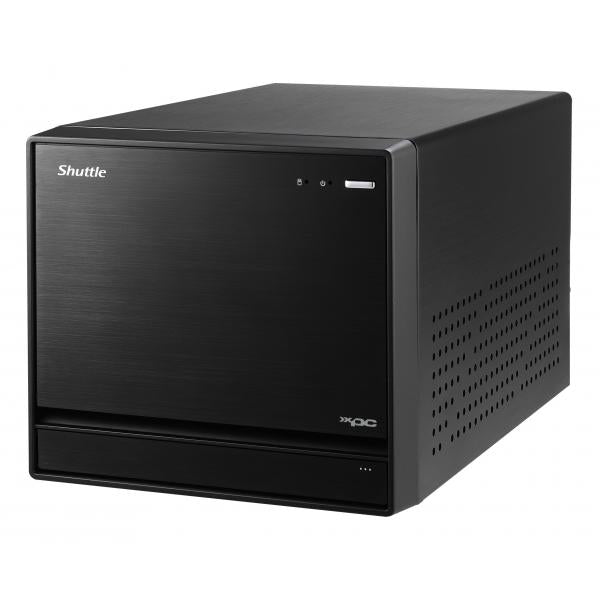 Shuttle SW580R8 Noir XPC Cube PC Barebone, LGA1200, Intel, 4x DDR4, Dimm, M.2, 500 W 80+ Or