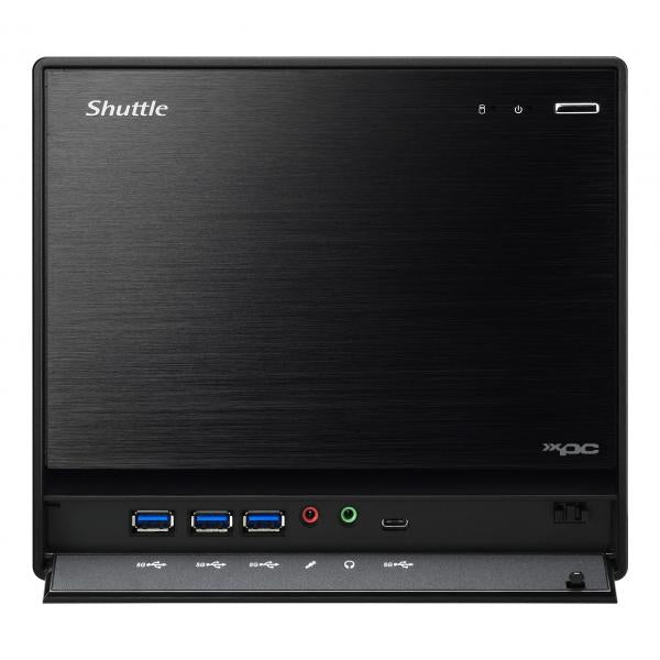 Shuttle SW580R8 Noir XPC Cube PC Barebone, LGA1200, Intel, 4x DDR4, Dimm, M.2, 500 W 80+ Or