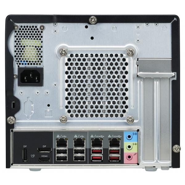 Shuttle SW580R8 Noir XPC Cube PC Barebone, LGA1200, Intel, 4x DDR4, Dimm, M.2, 500 W 80+ Or