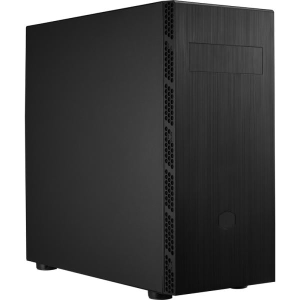 Cooler master mb600l2-knnn-s00 mb600l v2 brez lihega, jeklenega levega panela, atx, midi-tower, brušen