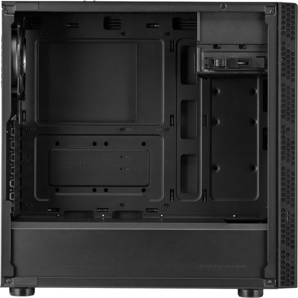 Cooler master mb600l2-knnn-s00 mb600l v2 brez lihega, jeklenega levega panela, atx, midi-tower, brušen