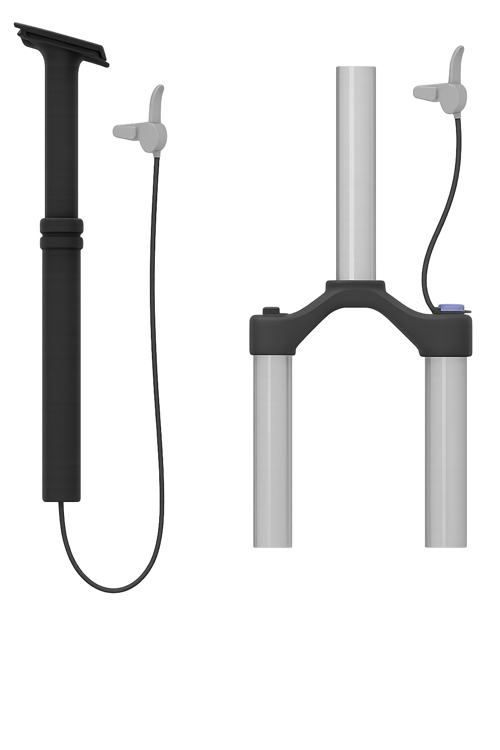 ELVEDES Kabel Kit Droper-Post und Lock-Out-Fernbedienungen Super Flex