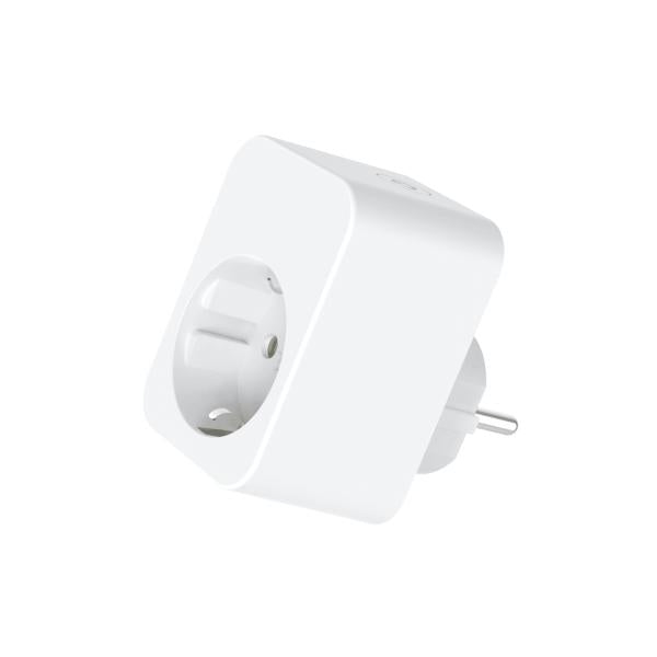 Woox r6118 smart plug, schuko, wifi, 802.11b g n, 3680 w, ip20, 30m, бял