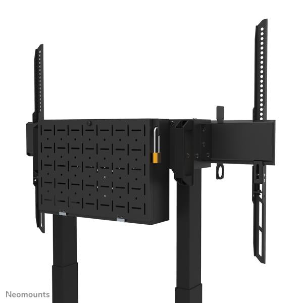 Neomounts fl55-875bl1 motorisierter mobiler Bodenständer, 37–70, 50 kg, 100 x 100–800 x 600
