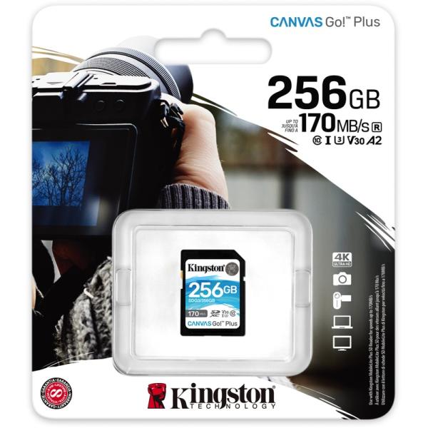 Kingston Canvas Go! Plius SDXC 256GB