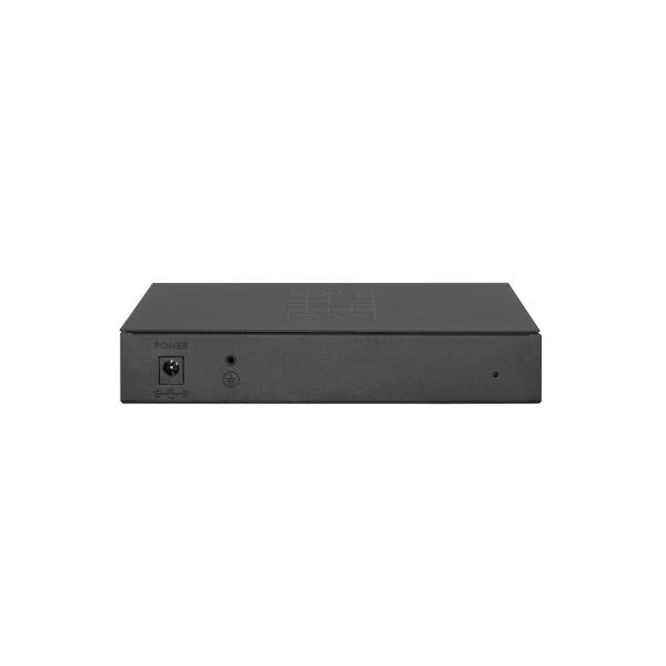 Levelone ges-2108p hilbert switch gigabit poe smart lite gestito l2 a 8 porte, 8x poe, 112w, 802.3at af
