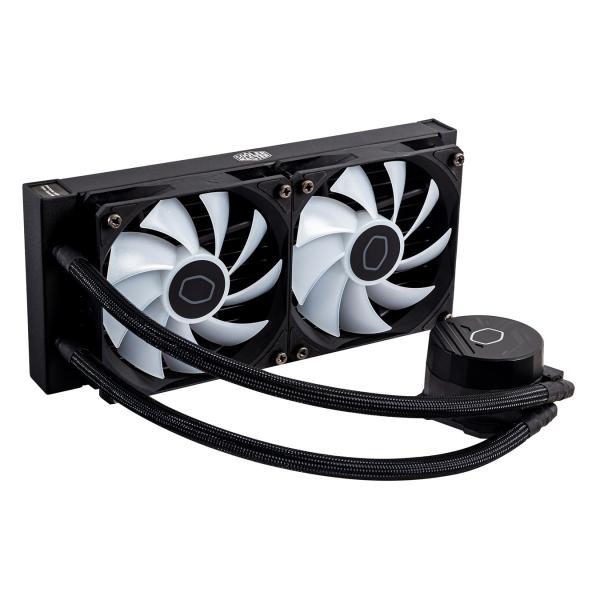 Cooler Master MLW-D24M-A18PZ-R1 Masterliquid 240L Core Argb, 4 pinos, 2x 120mm argb, 27,2 dba (max)