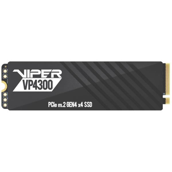 Patriot vp4300l1tbm28h viper vp4300 lite ssd, 1tb, m.2 2280, pcie gen4 x4, 7400 mb s, 800k iops