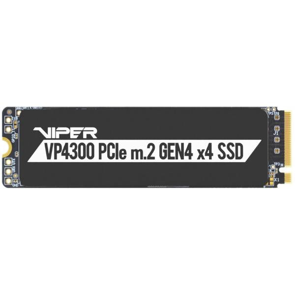 Patriot vp4300l1tbm28h viper vp4300 lite ssd, 1tb, m.2 2280, pcie gen4 x4, 7400 mb s, 800k iops