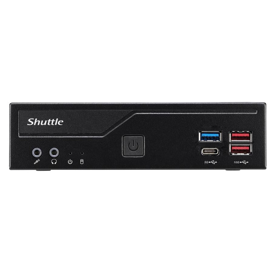 Shuttle dh670v2 mini pc barebone, lga1700, h670, ddr4, 2x hdmi, 2x dp, 2x 2.5g lan, 8x usb, 24 7