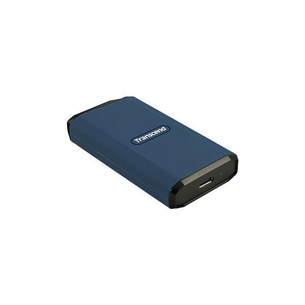 Sháraigh ts2tesd410c esd410c SSD seachtrach, 2 TB, USB 20 Gbps, cineál C, 2000 MB s, gorm
