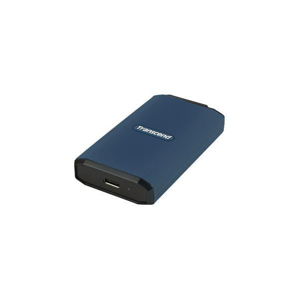 Transcend ts4tesd410c esd410c externe SSD, 4 TB, USB Typ-C, 20 Gbit/s, 2000 MB s, blau