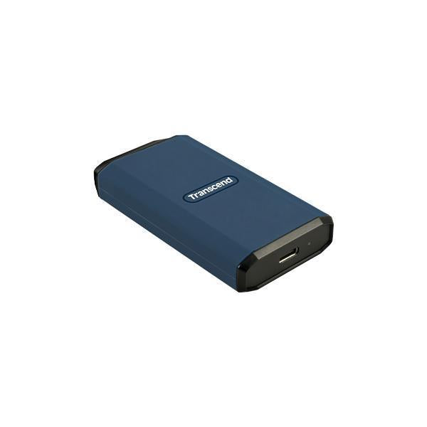 Transcend ts4tesd410c esd410c externe SSD, 4 TB, USB Typ-C, 20 Gbit/s, 2000 MB s, blau