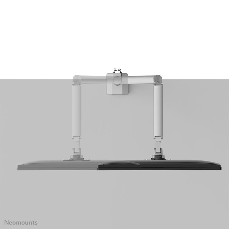 Rameno stolního monitoru Neomounts ds70-250sl1, upínací průchodka, 9 kg, 17 - 35 , stříbrná