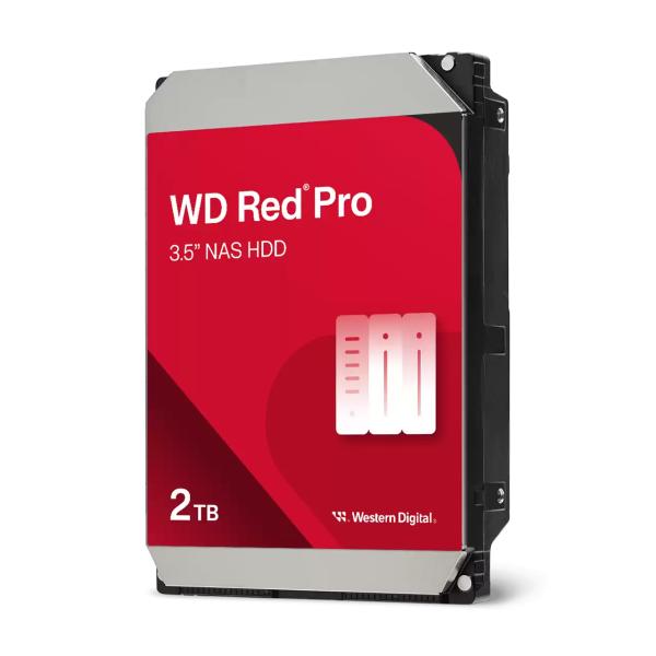 Disque dur Western Digital WD8005FFBX Red Pro, 8 To, 3,5, 7 200 tr/min, Serial ATA III, 256 Mo, 220 MIB, CMR