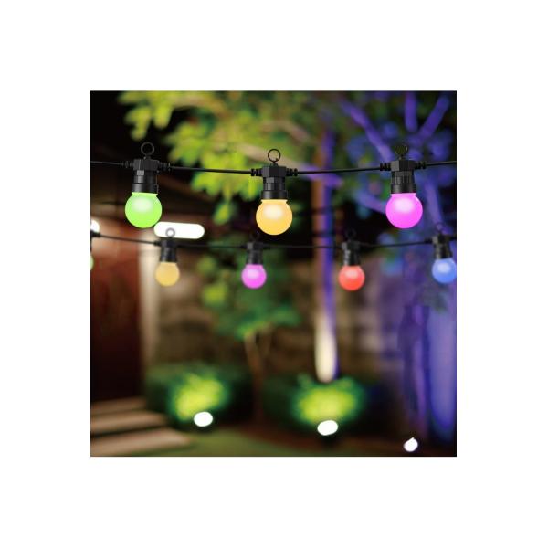 Woox R5195 Guirlande Décorative Intelligente 9m RGB+CCT, Google Assistant Amazon Alexa, IP65