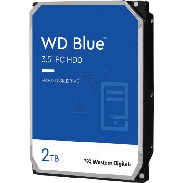 Western digital wd20earz wd blue hdd, 2 To, 3,5, sata 6 Go, 7 200 tr/min, 256 Mo, 215 Mo, r w 5,6 W