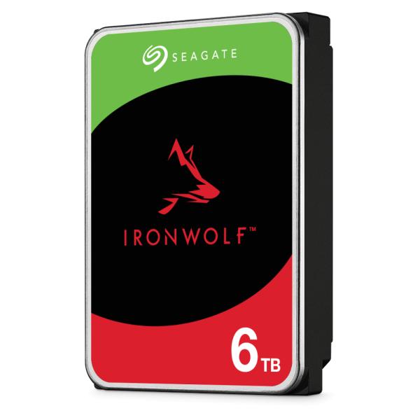 Seagate seagate st6000vn006 ironwolf HDD, 6 TB, 5400 aps./min., 256 MB, 3.5, serijinė ATA III