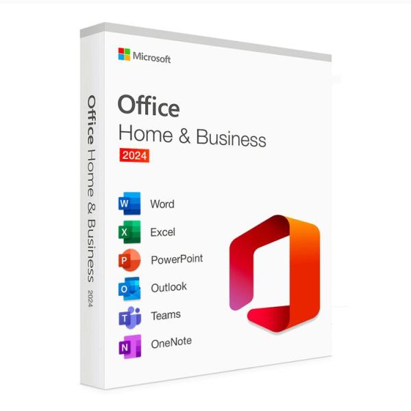 Microsoft EP2-06653 Office Home and Business 2024 néerlandais