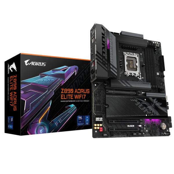 Gigabyte z890 elite WiFi7, ATX, LGA1851, Intel® Core™ Ultra, 4x DDR5, 2,5 GBE, WiFi 7, USB4
