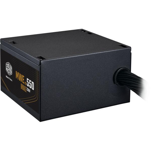 Cooler master mpe-5501-acabw-3beu mwe bronze v3 psu, atx, 550w, ventilador hdb silencioso