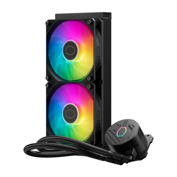 Cooler Master mlw-d24m-a18pa-r1 Masterliquid 240 Core ii argb, 280 mm Heizkierper, 2x 120 mm, argb2 gen 2