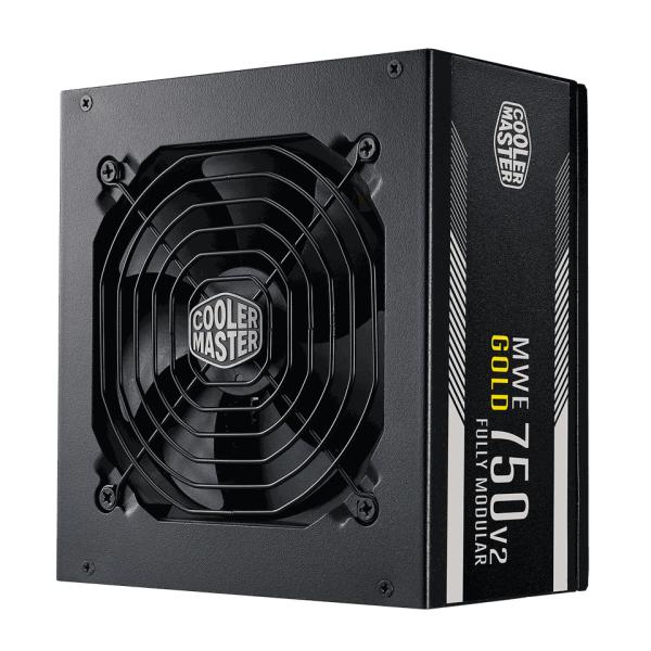 Cooler master mpe-7501-afaag-3eeu mwe gold 750 v2 atx3.1, 750w, 90% @tipico, completamente modulare, 120mm