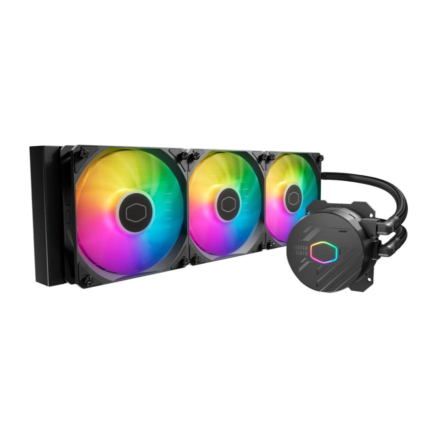 Cooler master mlw-d36m-a18pa-rw masterliquid 360 core ii argb blanc, gen 3 punp, 3x 120mm argb