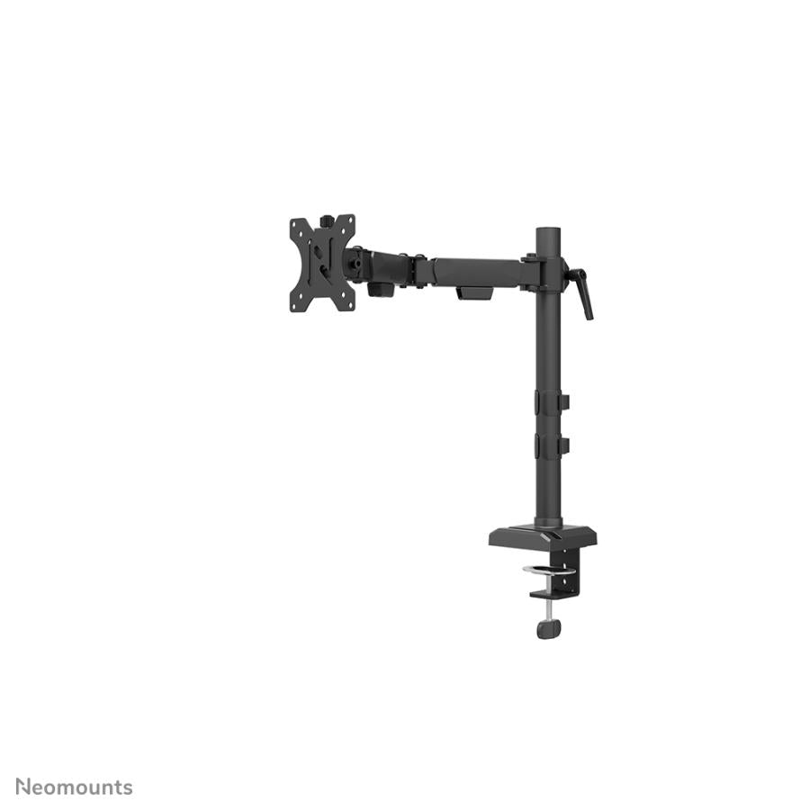 Neomounts ds60-600bl1 brazo para monitor de escritorio, arandela de sujeción, 8 kg, 10 - 32 , 100 x 100 mm, negro