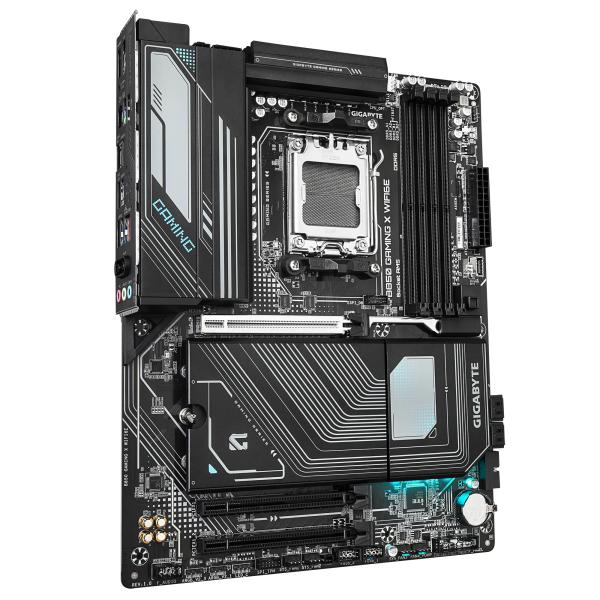 Gigabyte B850 Gaming x WiFi6e, ATX, AMD AM5, B850, 4x DDR5 8200 O.C, 2.5GBE, WiFi 6E, BT 5.3, USB-C