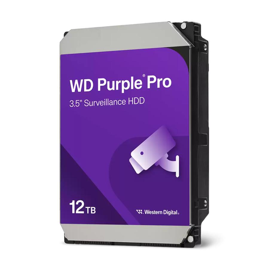 Western Digital WD122purp WD Purple Pro, 12 TB, 3.5, SATA 6 Gbps, 7200 rpm, 512 MB, 265 MB s