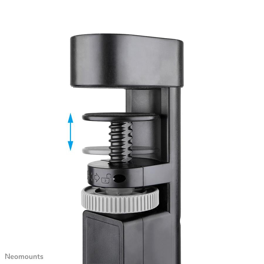 Neomounts ds22-840bl6 presa da tavolo con morsetto, 1,4 m, interno, tipo f, plastica, nero, alimentazione