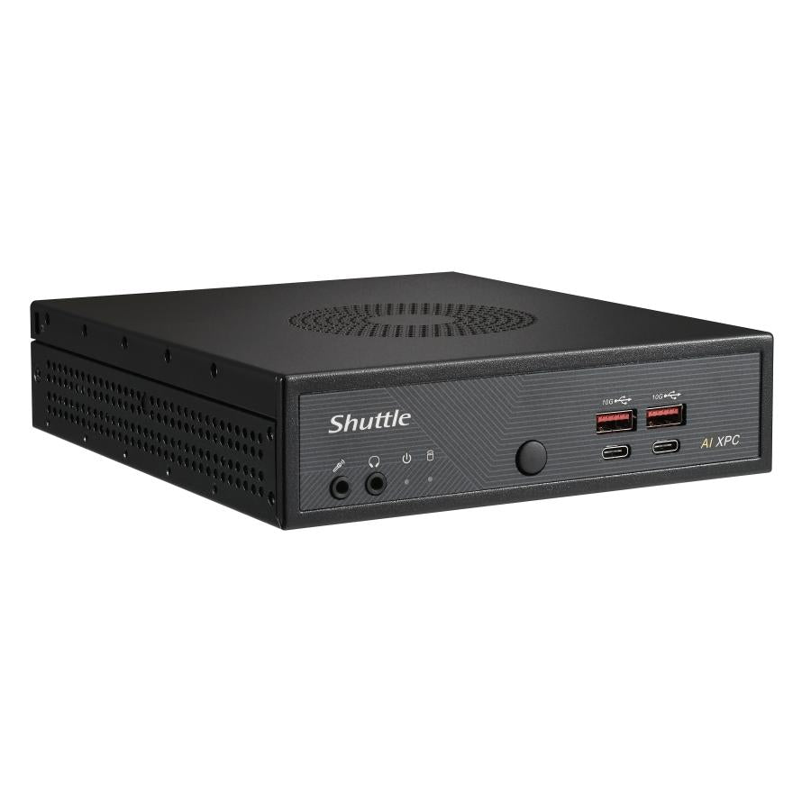 Shuttle dn11h5 slim ai pc, intel core ultra 5 125h, intel arc graphics, ddr5, hdmi, dp, 4x 2.5g lan