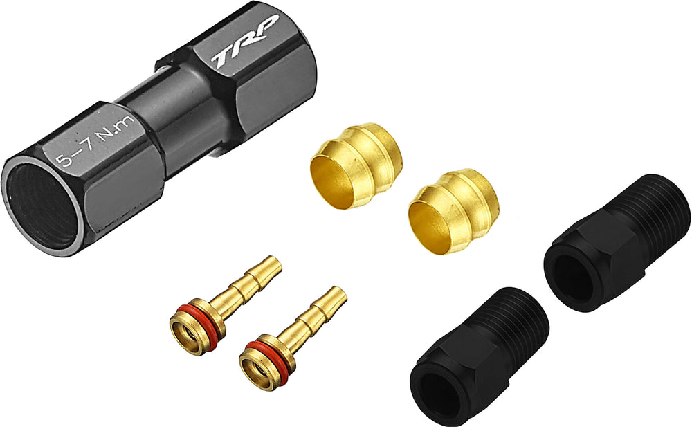 Tektro trp brake hose connector trp cable coupling set tl1.2 f. 5.5mm cable