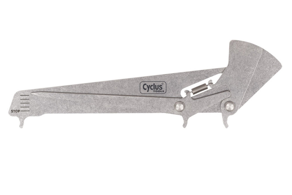 Cyklus měřič opotřebení řetězu cyklus všech řetězů vč. SRAM flattop - stříbrná