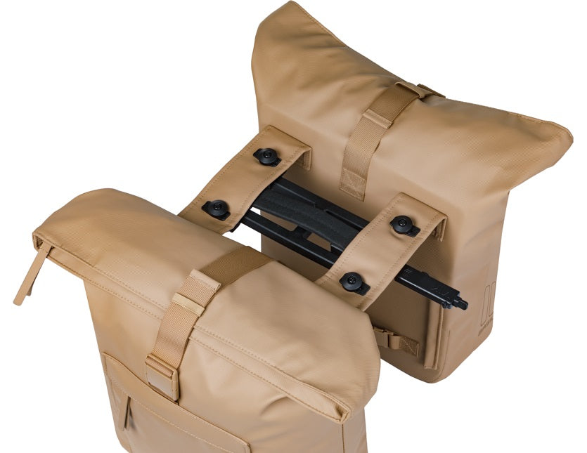 Basil double bag brooklyn mik 41l sand