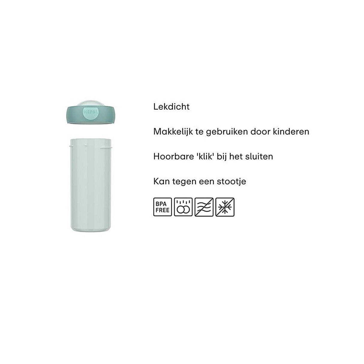 Mepal skolkopp 300ml cool rosa