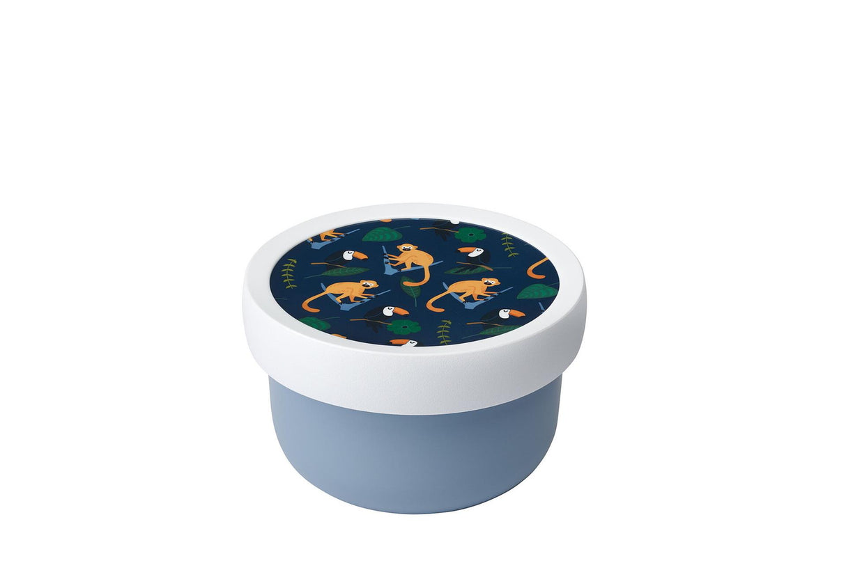 Mepal campus fruit box jungle 300 ml white blue