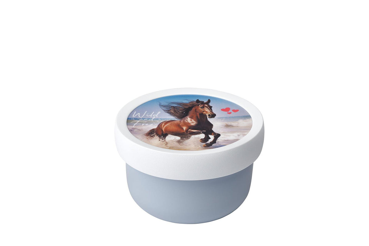 Mepal campus fruit box 300 ml wild horse white blue