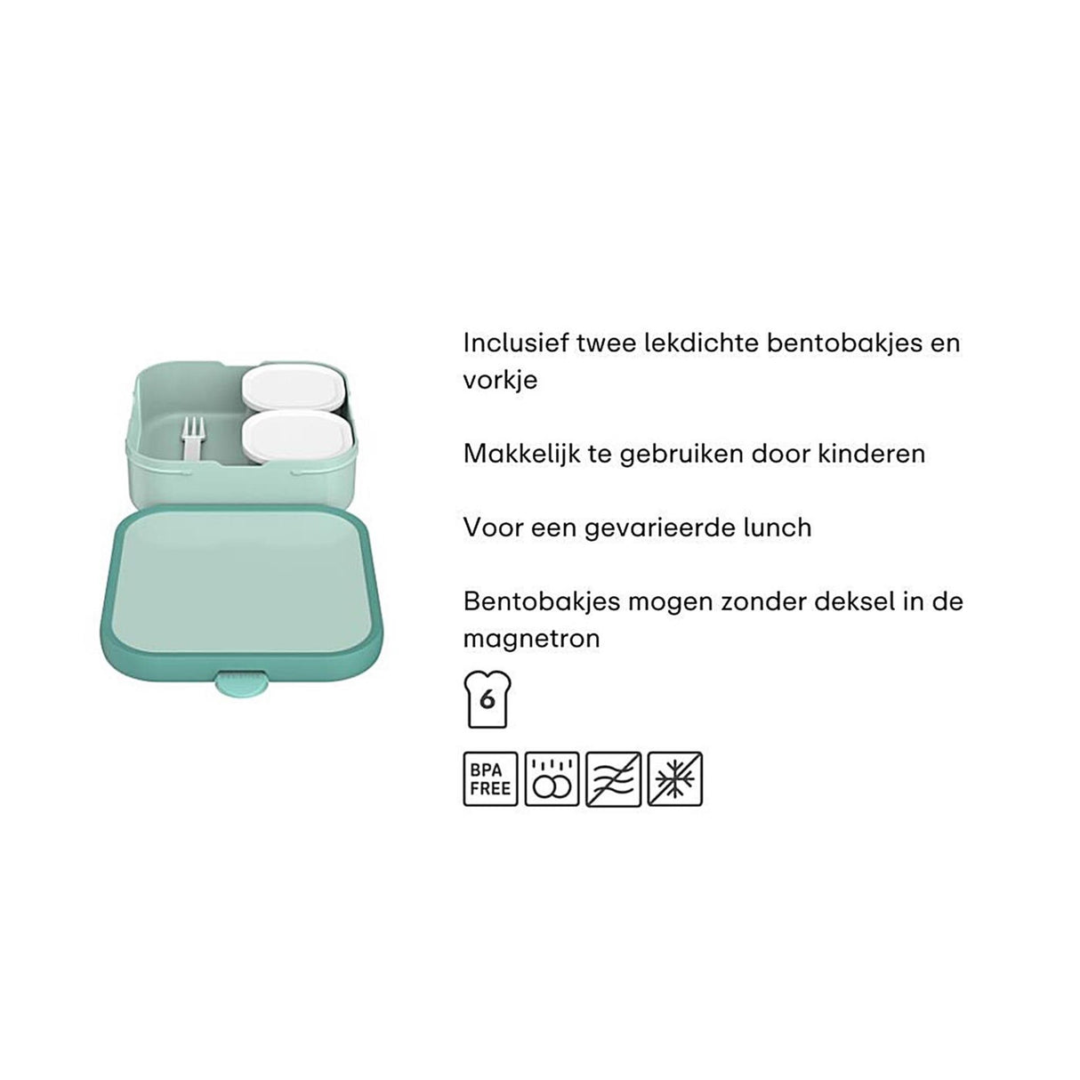 Bento Lunchbox Campus Groot - Cool Mint