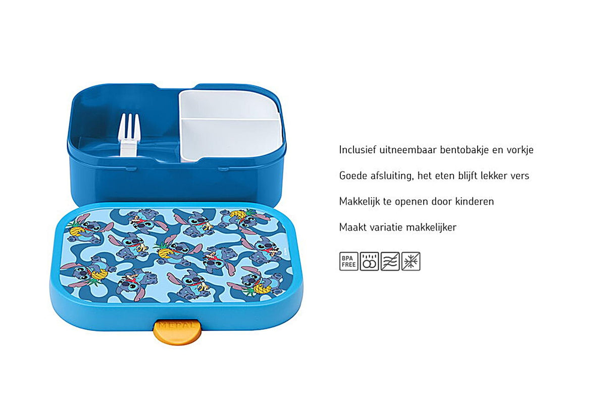Mepal Campus Lunchbox Disney Stitch blau