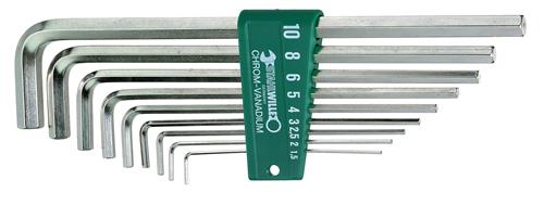 Stahlwille inbussleutelset lang