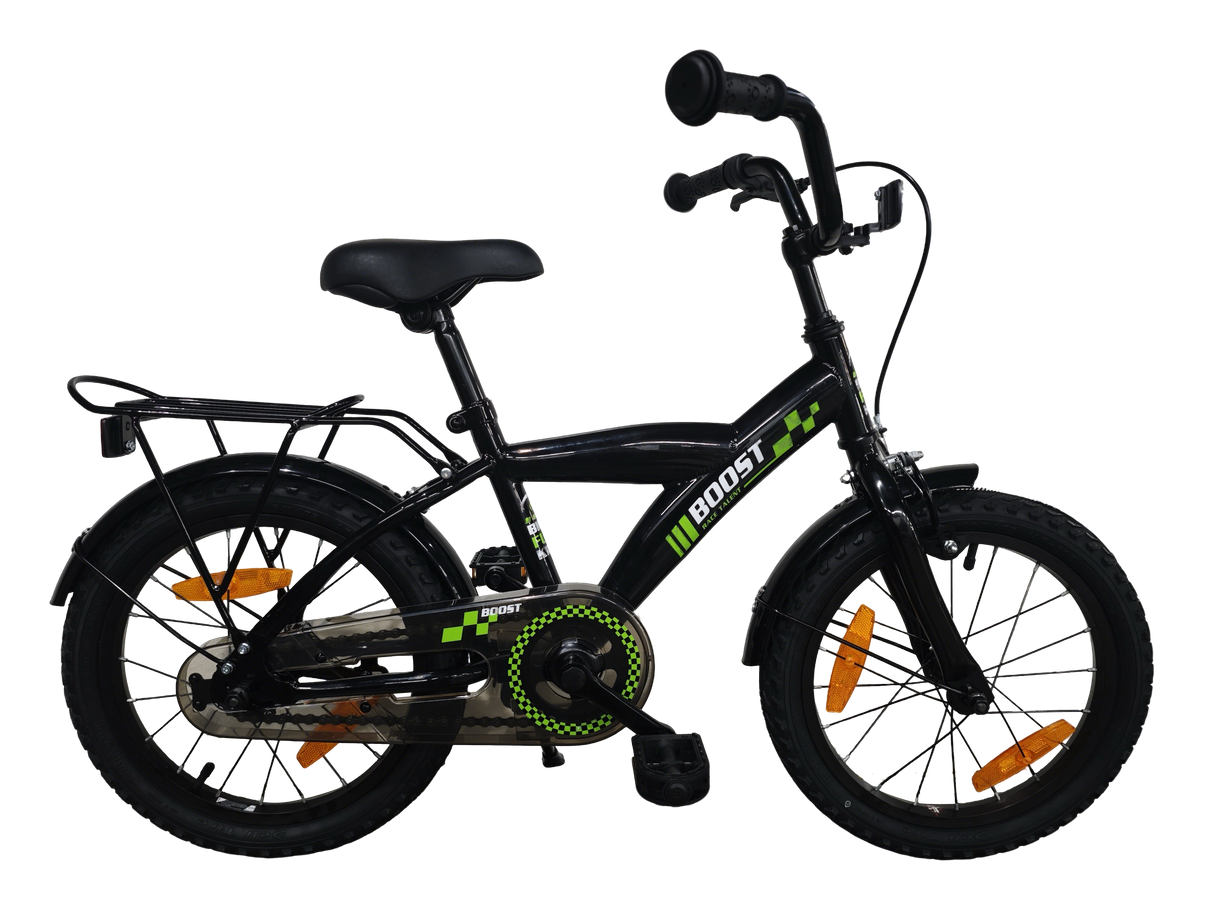 Bikefun children's bicycle boost 16 inch with brake hub - black