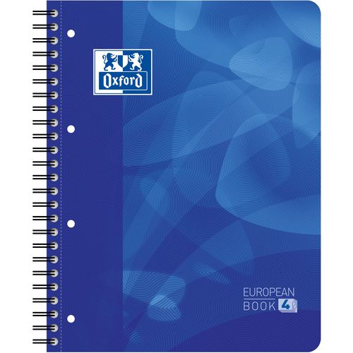 Werkboek oxford a4 blauw