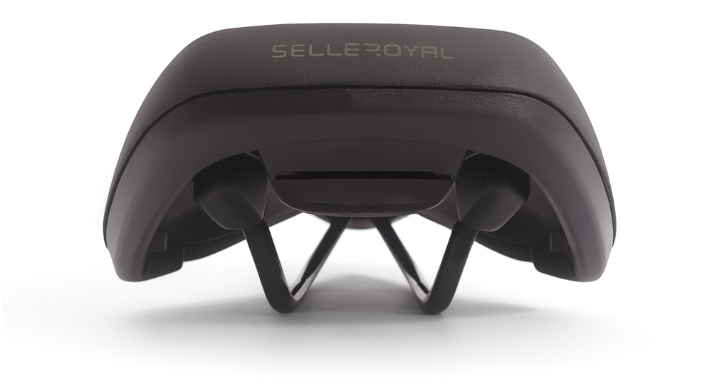 Selleroyal bicycle saddle selle royal vivo athletic - black (workshop packaging)