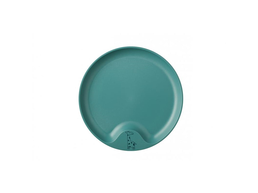 Mepal barneplate dyp turkis